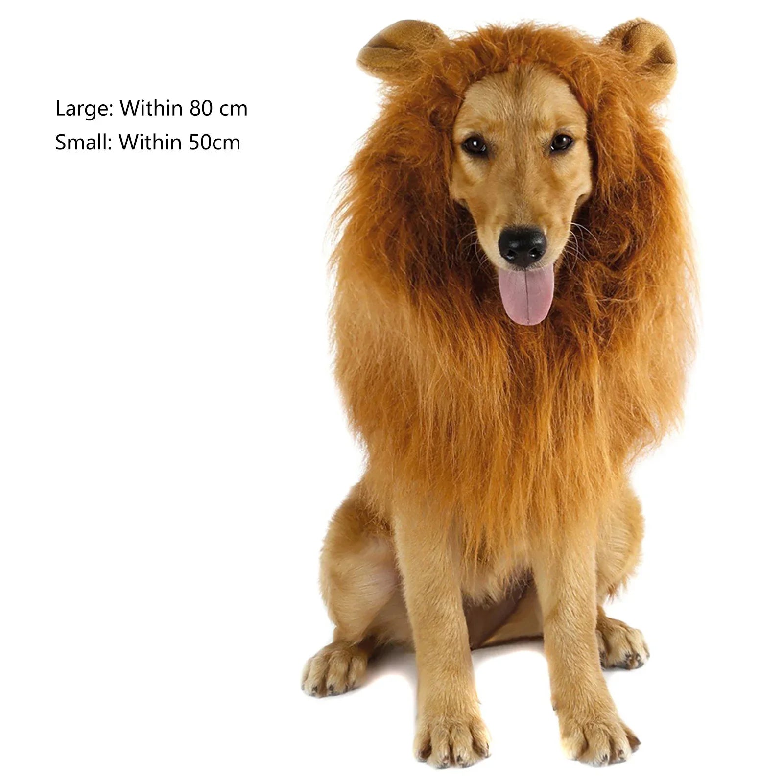 Lion Mane Costume for Cats and Dogs