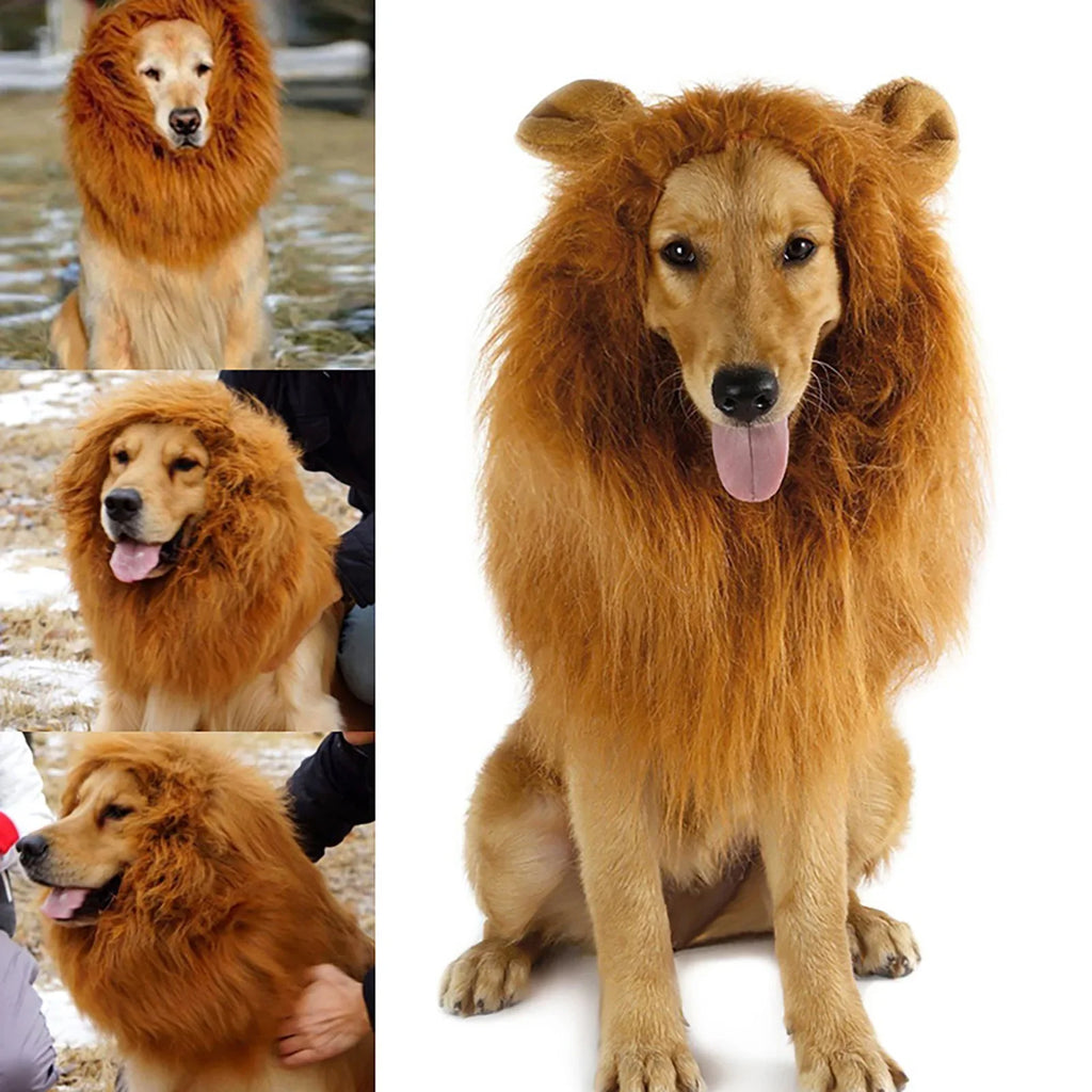 Lion Mane Costume for Cats and Dogs