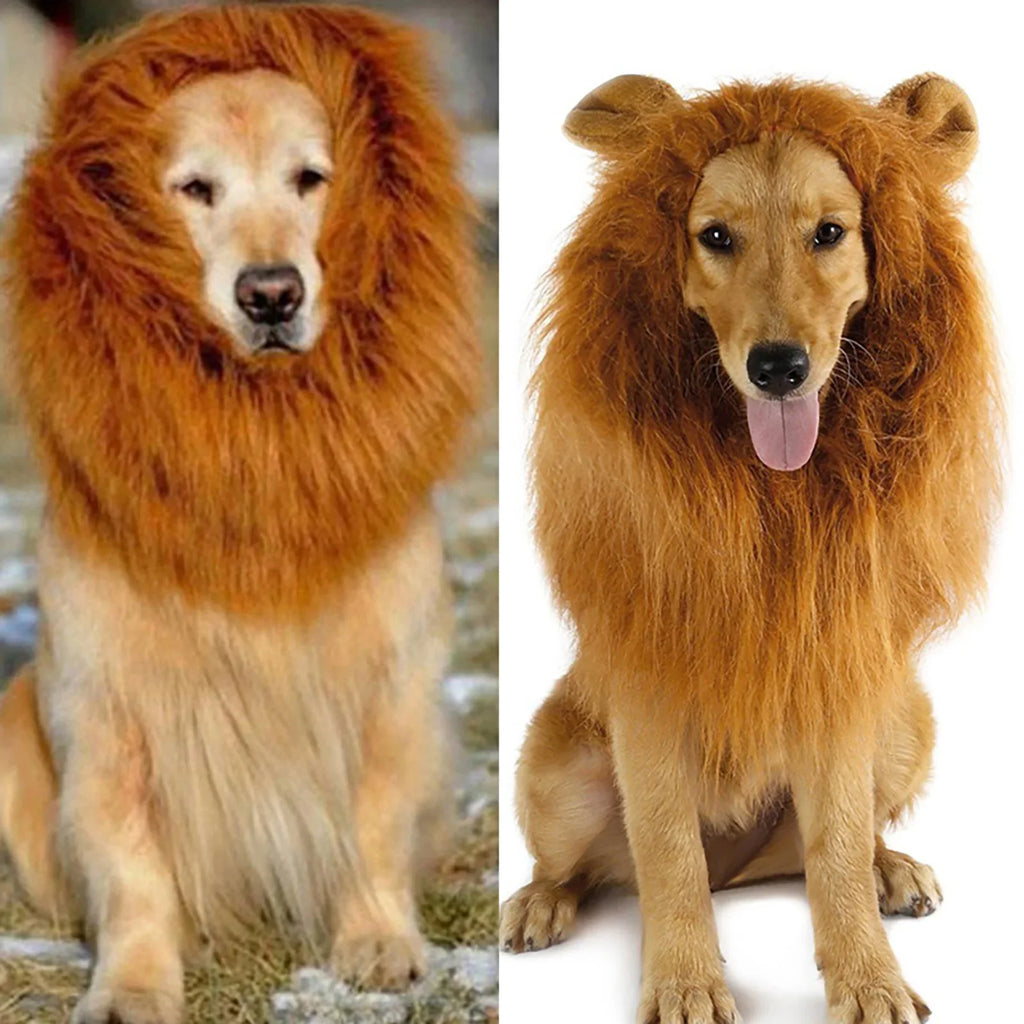 Lion Mane Costume for Cats and Dogs