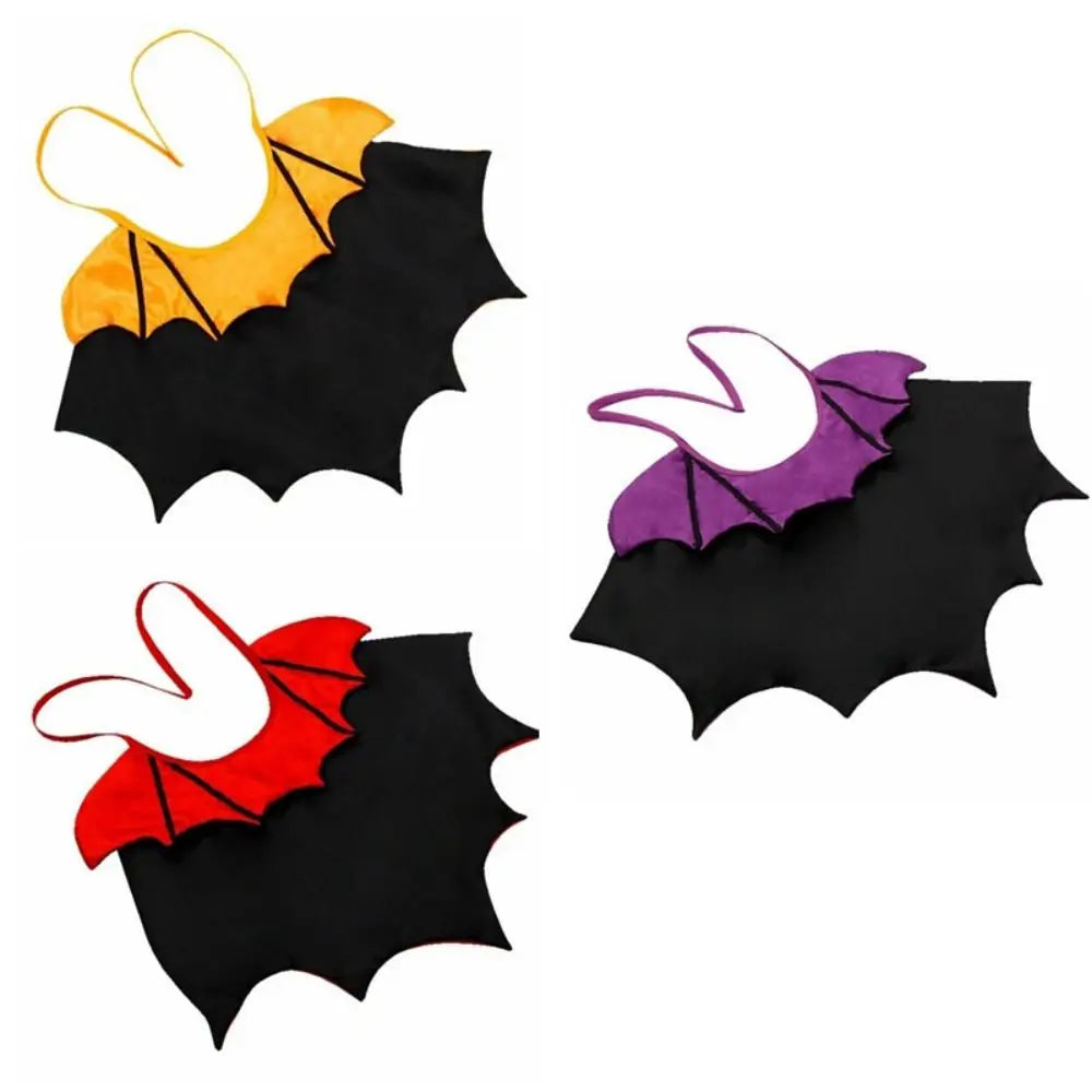 Halloween Cat Costume Bat Cloak