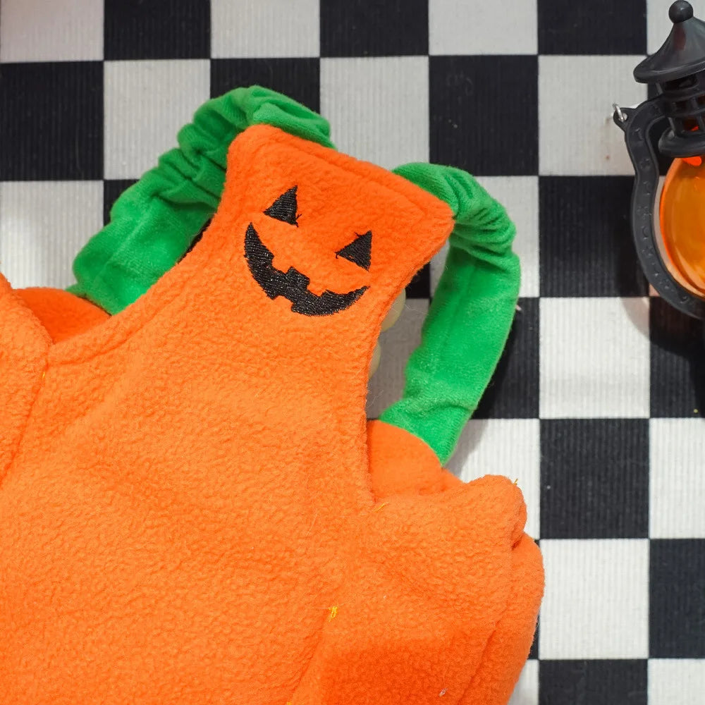 Halloween Pumpkin Dog Costume for Pets