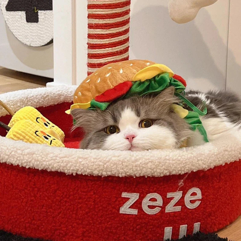 Halloween Pet Burger Costume