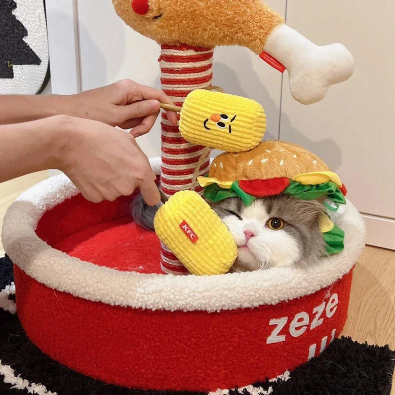 Halloween Pet Burger Costume