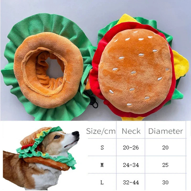 Halloween Pet Burger Costume