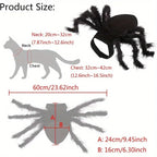 Halloween Spider Costume for Pets