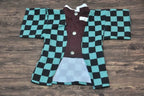 Demon Slayer Dog Kimono Costume Set
