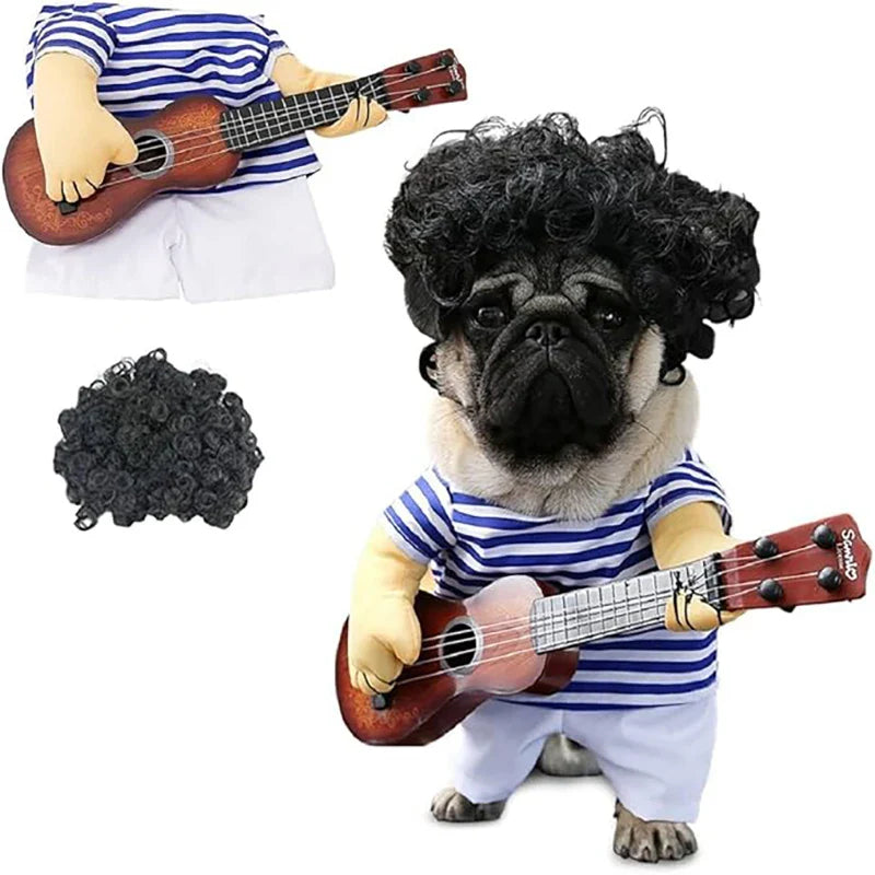 Pet Guitar Costume for Halloween