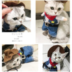 Pet Sheriff Costume for Cats and Dogs