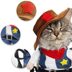 Pet Sheriff Costume for Cats and Dogs