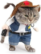 Pet Sheriff Costume for Cats and Dogs