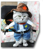 Pet Sheriff Costume for Cats and Dogs