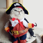 Pirate Halloween Costume for Cats and Dogs