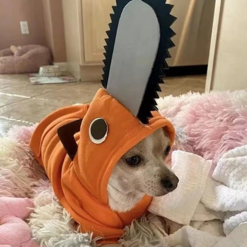 Chainsaw Man Pochita Pet Outfit for Dogs