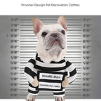 Prisoner Dog Costume for Pets