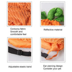 Pumpkin Pet Costume for Small Dogs