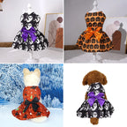 Pumpkin Pet Skirt for Pets - Cute Halloween Outfit